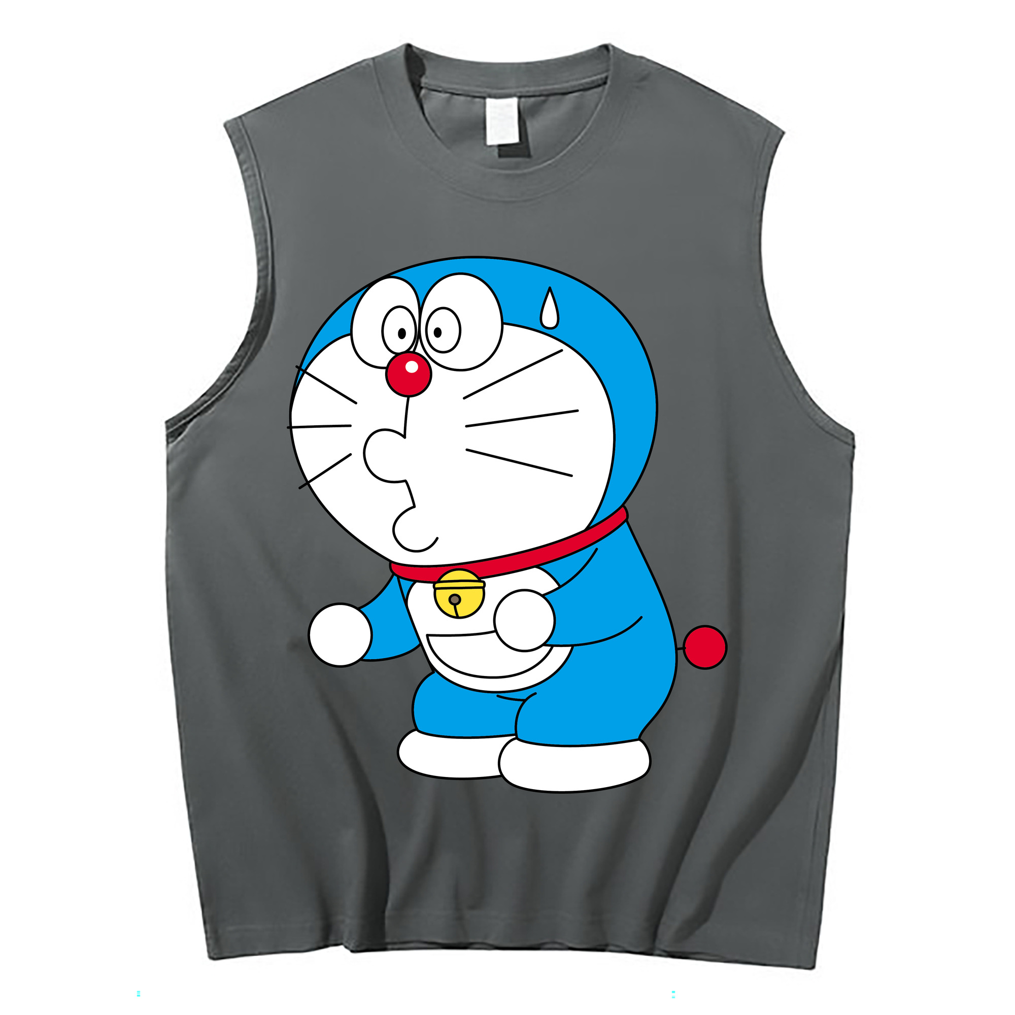 （画像用） ドラえもん Doraemon コットン100％タンクトップ（フロントプリント）